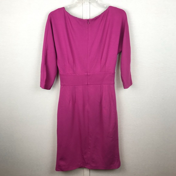 TRINA TURK Orchid Sarafina Pleated Sheath Dress - Picture 5 of 5